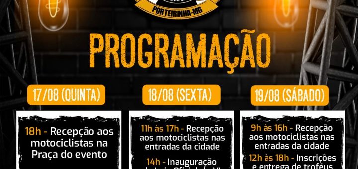 MOTO PORT COMEÇA OFICIALMENTE AMANHÃ QUINTA-FEIRA